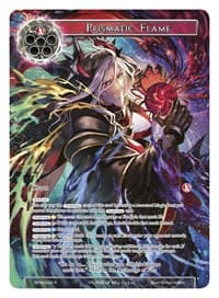 Prismatic Flame (Full Art) - Winds of the Ominous Moon - Force of Will card