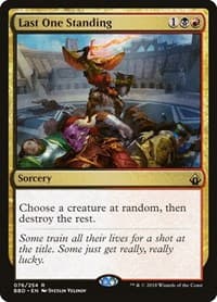 Last One Standing - Battlebond - Magic: The Gathering card