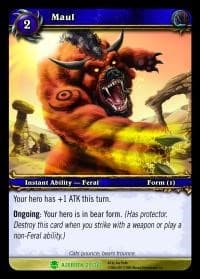 Maul - Heroes of Azeroth - WoW card