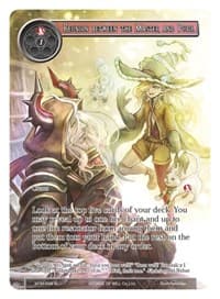 Reunion between the Master and Pupil (Full Art) - Winds of the Ominous Moon - Force of Will card