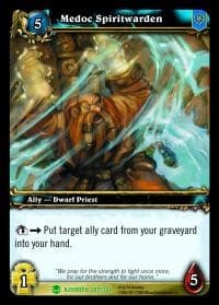 Medoc Spiritwarden - Heroes of Azeroth - WoW card