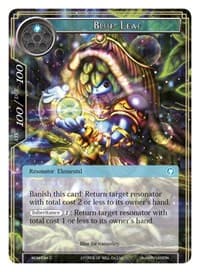 Blue Leaf - Winds of the Ominous Moon - Force of Will card