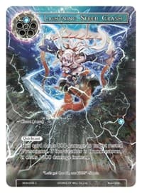 Lightning Speed Crash (Full Art) - Winds of the Ominous Moon - Force of Will card