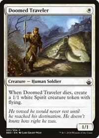 Doomed Traveler - Battlebond - Magic: The Gathering card