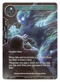 Time Bound Spirit (Full Art) - Winds of the Ominous Moon - Force of Will card