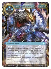 Unyielding Dragon Lord, Ragnarok - Winds of the Ominous Moon - Force of Will card