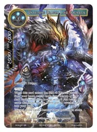Unyielding Dragon Lord, Ragnarok (Full Art) - Winds of the Ominous Moon - Force of Will card