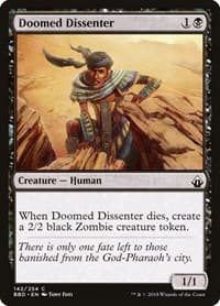 Doomed Dissenter - Battlebond - Magic: The Gathering card
