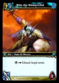 Milo the Unmerciful - Heroes of Azeroth - WoW card