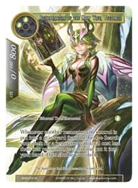 Reincarnation of the Holy Tree, Yggdrasil (Full Art) - Winds of the Ominous Moon - Force of Will card