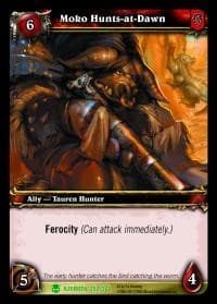 Moko Hunts-at-Dawn - Heroes of Azeroth - WoW card