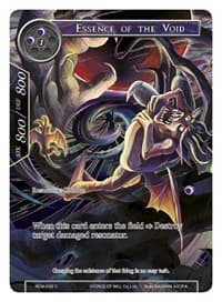 Essence of the Void (Full Art) - Winds of the Ominous Moon - Force of Will card