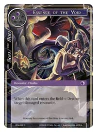 Essence of the Void - Winds of the Ominous Moon - Force of Will card