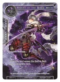 Knight of the Black Moon (Full Art) - Winds of the Ominous Moon - Force of Will card