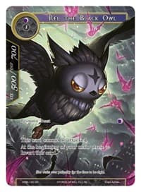 Rei, the Black Owl // Zero (Full Art) - Winds of the Ominous Moon - Force of Will card