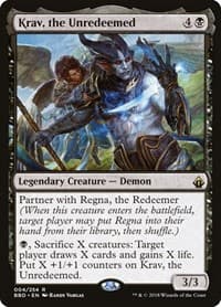 Krav, the Unredeemed - Battlebond - Magic: The Gathering card