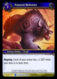 Natural Defenses - Heroes of Azeroth - WoW card