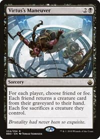 Virtus's Maneuver - Battlebond - Magic: The Gathering card