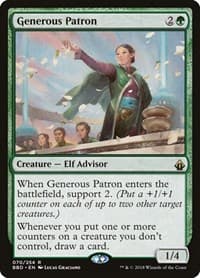 Generous Patron - Battlebond - Magic: The Gathering card