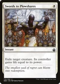 Swords to Plowshares - Battlebond - Magic: The Gathering card