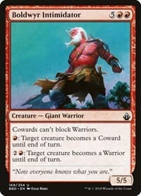 Boldwyr Intimidator - Battlebond - Magic: The Gathering card
