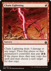 Chain Lightning - Battlebond - Magic: The Gathering card