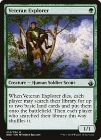 Veteran Explorer - Battlebond - Magic: The Gathering card