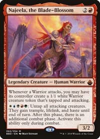 Najeela, the Blade-Blossom - Battlebond - Magic: The Gathering card