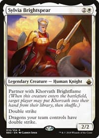 Sylvia Brightspear - Battlebond - Magic: The Gathering card