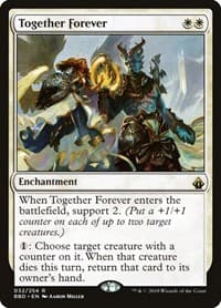 Together Forever - Battlebond - Magic: The Gathering card
