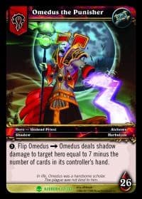 Omedus the Punisher - Heroes of Azeroth - WoW card
