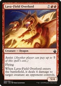 Lava-Field Overlord - Battlebond - Magic: The Gathering card