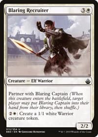 Blaring Recruiter - Battlebond - Magic: The Gathering card