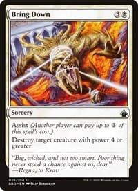 Bring Down - Battlebond - Magic: The Gathering card