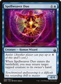 Spellweaver Duo - Battlebond - Magic: The Gathering card