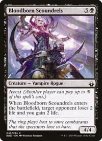 Bloodborn Scoundrels - Battlebond - Magic: The Gathering card