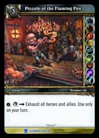 Piccolo of the Flaming Fire - Heroes of Azeroth - WoW card