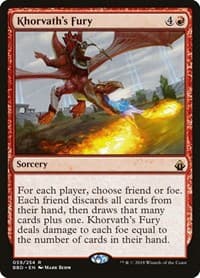 Khorvath's Fury - Battlebond - Magic: The Gathering card