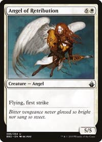Angel of Retribution - Battlebond - Magic: The Gathering card