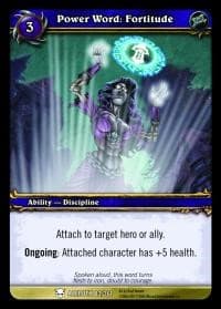 Power Word: Fortitude - Heroes of Azeroth - WoW card