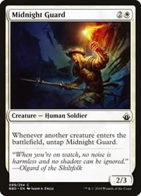 Midnight Guard - Battlebond - Magic: The Gathering card
