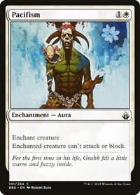 Pacifism - Battlebond - Magic: The Gathering card