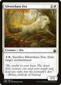 Silverchase Fox - Battlebond - Magic: The Gathering card
