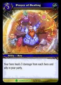 Prayer of Healing - Heroes of Azeroth - WoW card