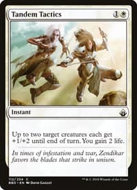 Tandem Tactics - Battlebond - Magic: The Gathering card