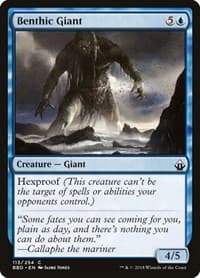 Benthic Giant - Battlebond - Magic: The Gathering card