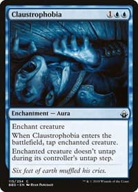 Claustrophobia - Battlebond - Magic: The Gathering card