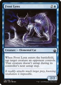 Frost Lynx - Battlebond - Magic: The Gathering card