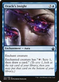 Oracle's Insight - Battlebond - Magic: The Gathering card