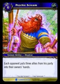 Psychic Scream - Heroes of Azeroth - WoW card